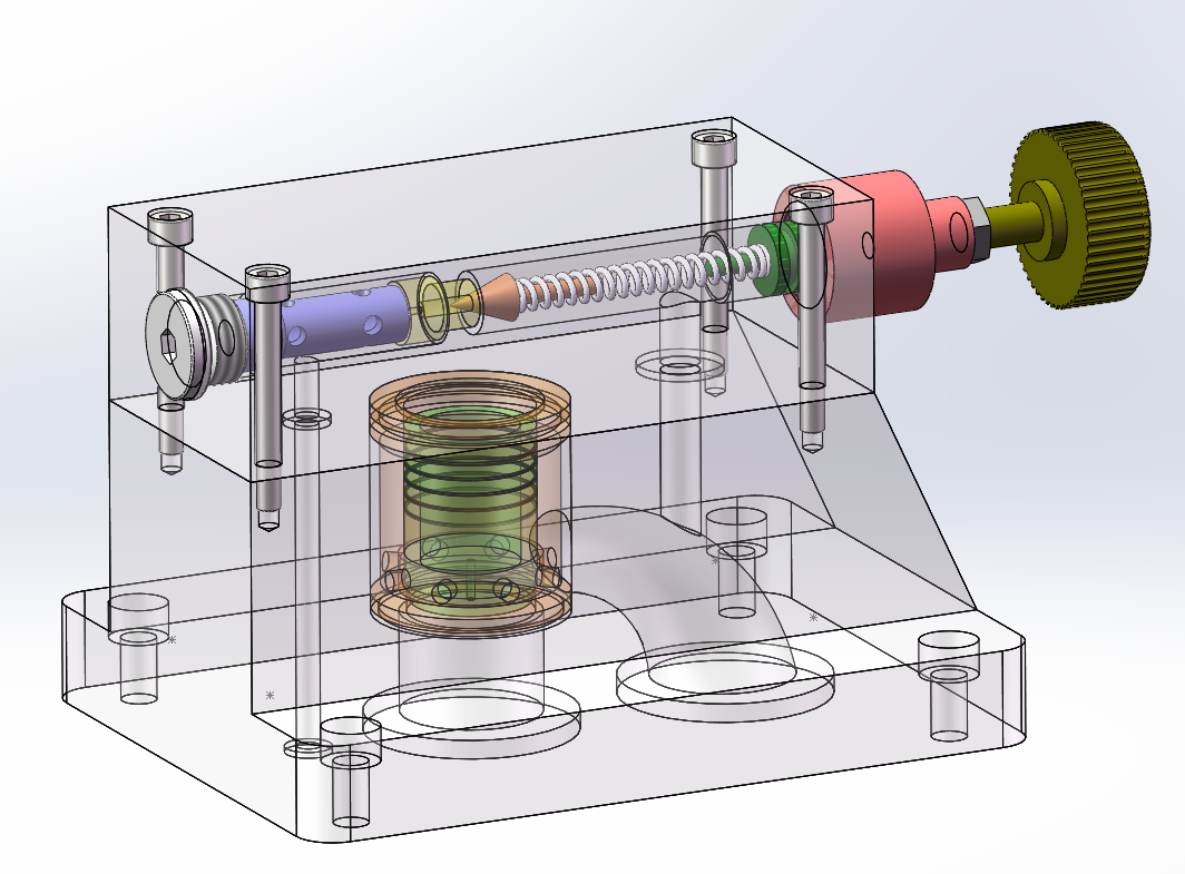 Z1487-先导式二级同心溢流阀设计【含SW三维图】