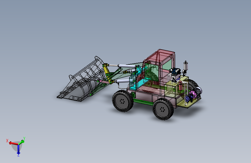 Q619-ZL10装载机设计【含SW三维图】