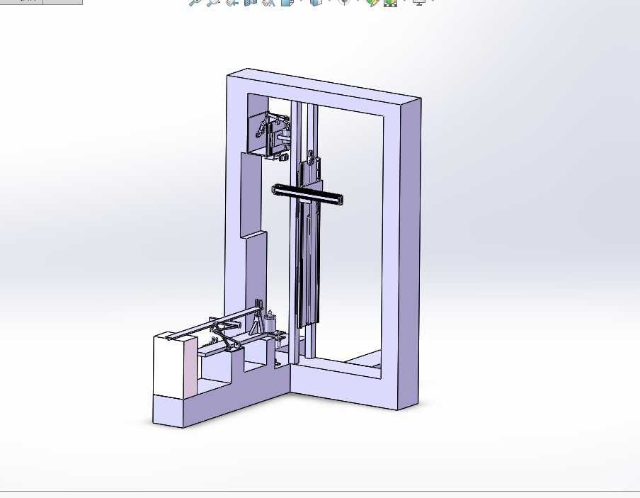 P761-火车车轴尺寸检测系统机构设计【含SW三维图】