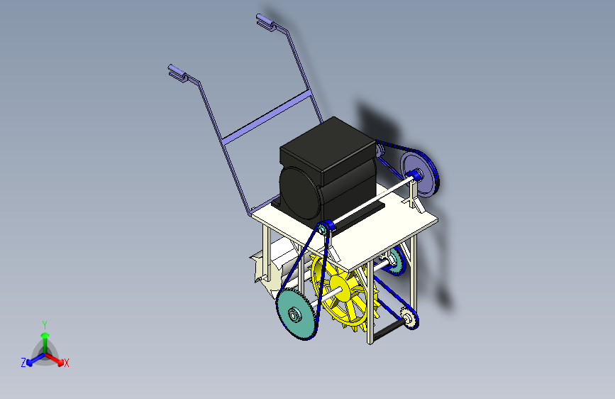 Q714-便携式玉米播种机设计【含Proe三维图】