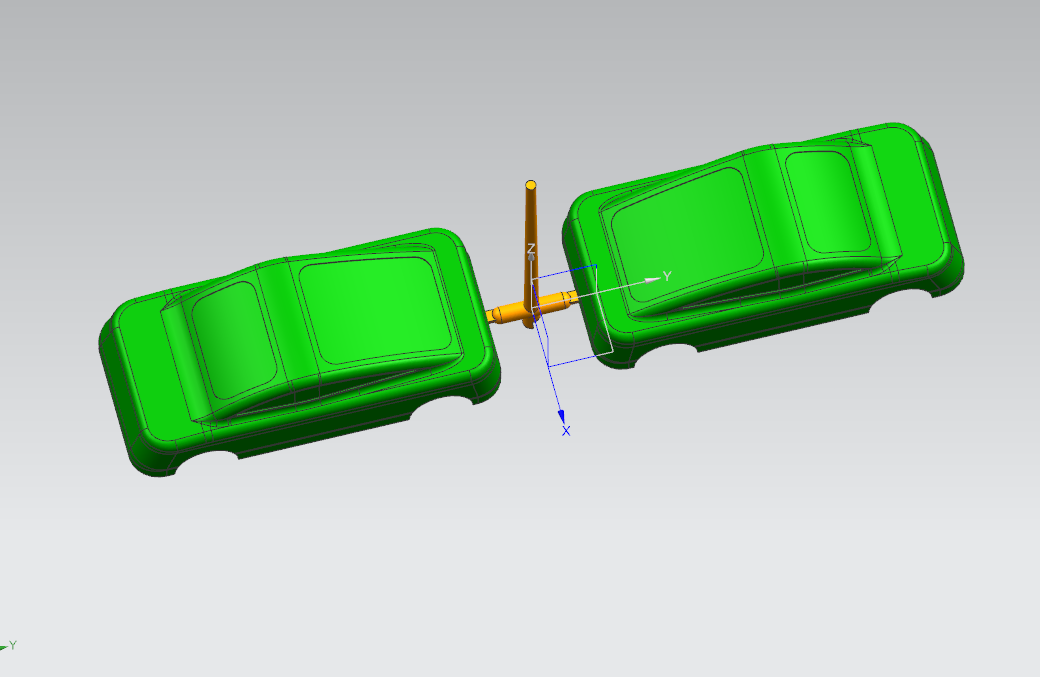 P969-玩具汽车外壳注塑模具设计【含UG三维图】