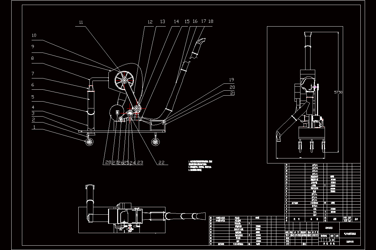 JJ9534-离心式棉花堆垛机的设计【含SW三维图】