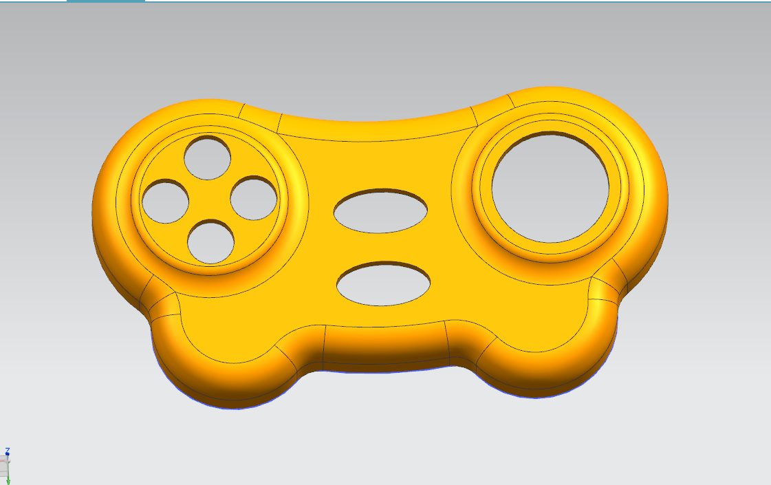 P942-游戏机手柄外壳注塑模具设计[含UG三维图]