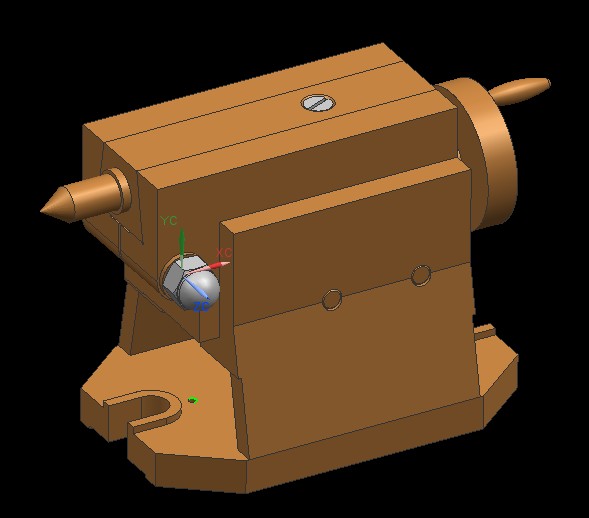 JJ9660-分度头顶尖架结构设计【含UG三维图】