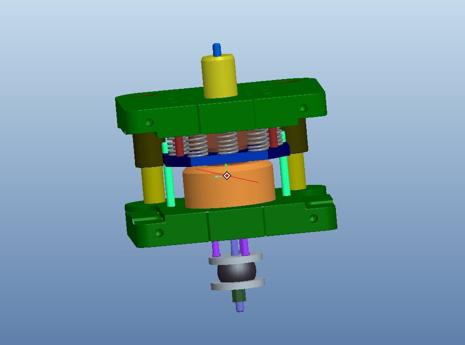 Q630-汽车玻璃升降器外壳的复合模具设计【含Proe三维图】