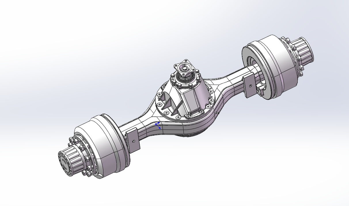 Q646-某重型货车驱动桥设计【含SW三维图】
