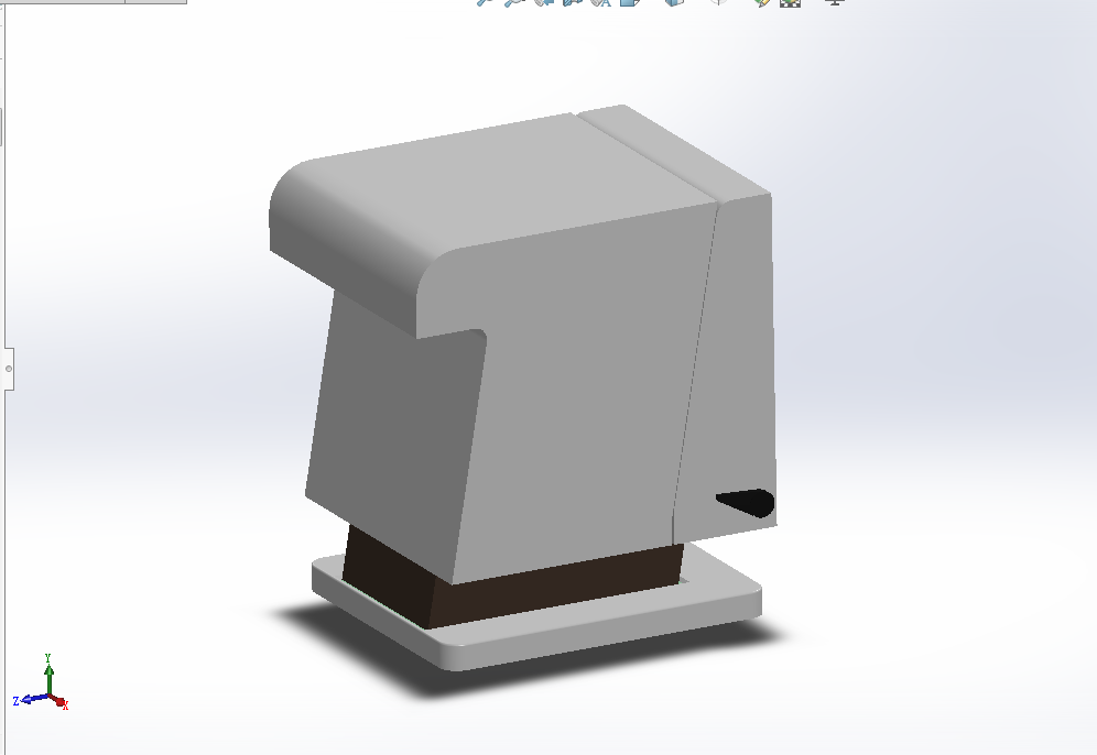 Q699-自动升降式座椅设计【含SW三维图】