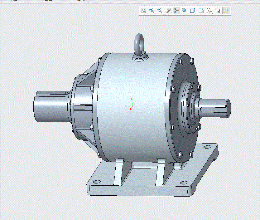 P998-纯滚动活齿传动减速器设计【含三维图】