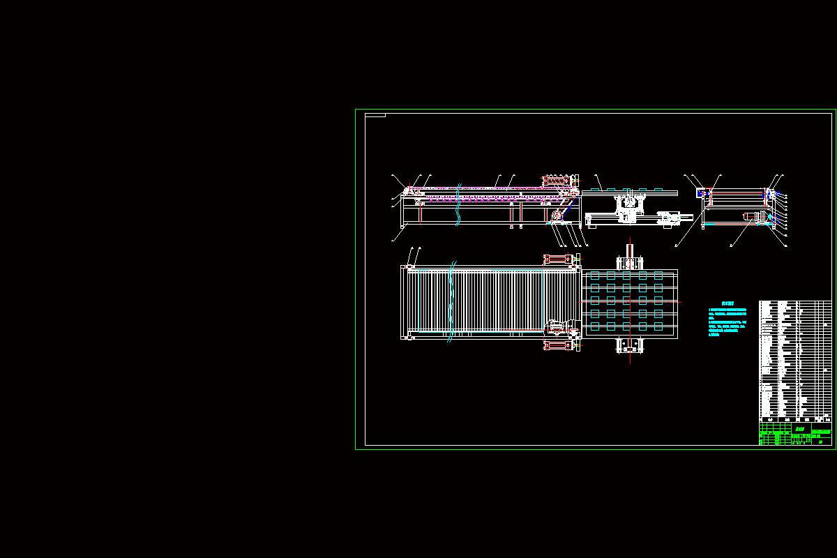 JJ9548-大芯板环保处理设备设计（传动）