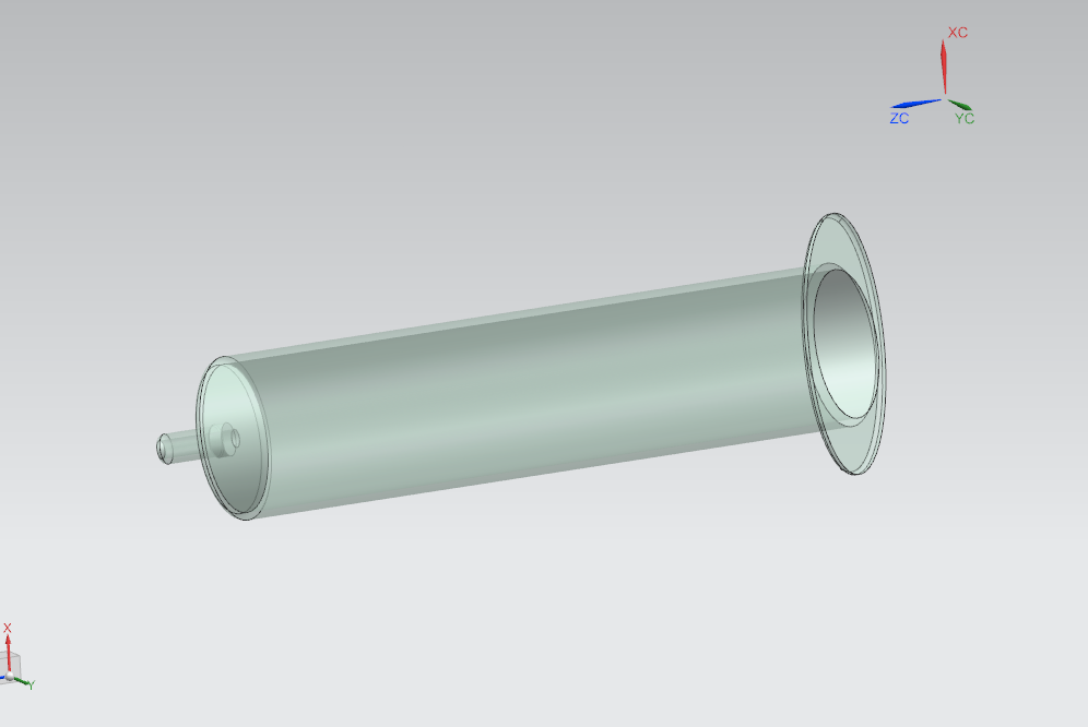 Q603-医用注射器筒体注塑模具设计【含UG三维图】