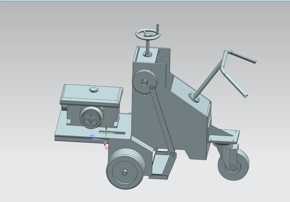 Q760-小型机动起草皮机设计【含UG三维图】