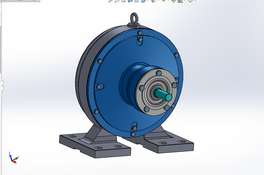 E274-少齿差行星齿轮专用减速器设计【含SW三维图】