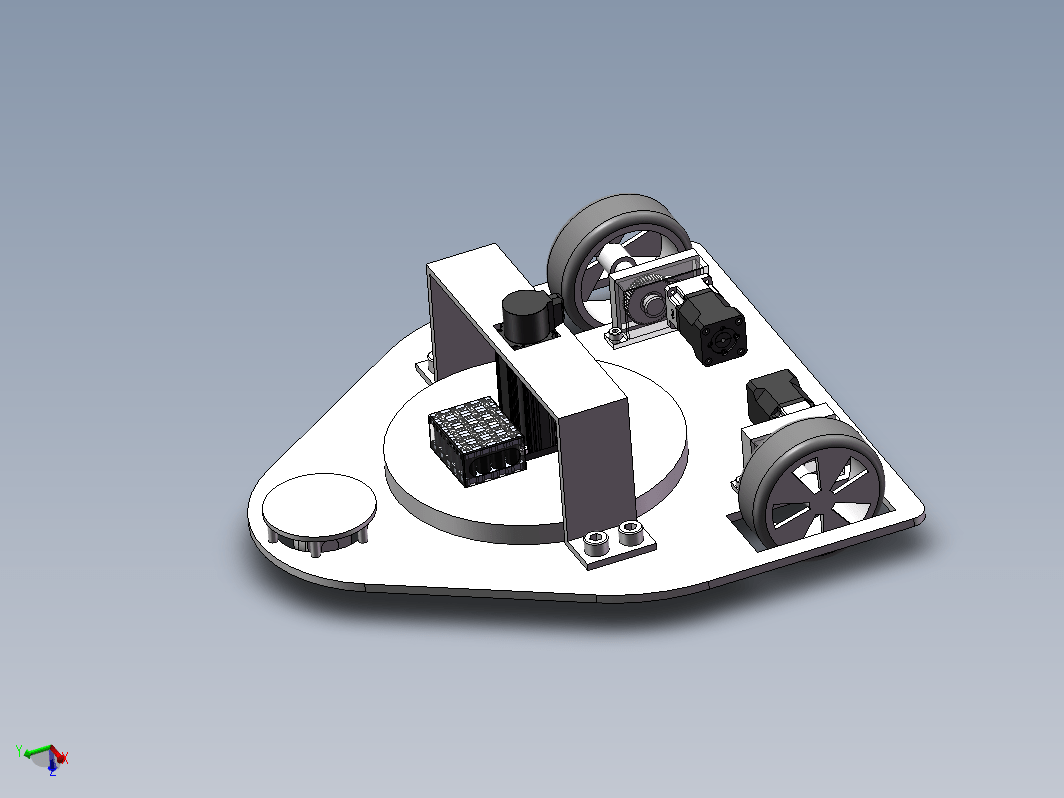 Z2044-负压吸附式爬壁机器人的设计【含SW三维图】