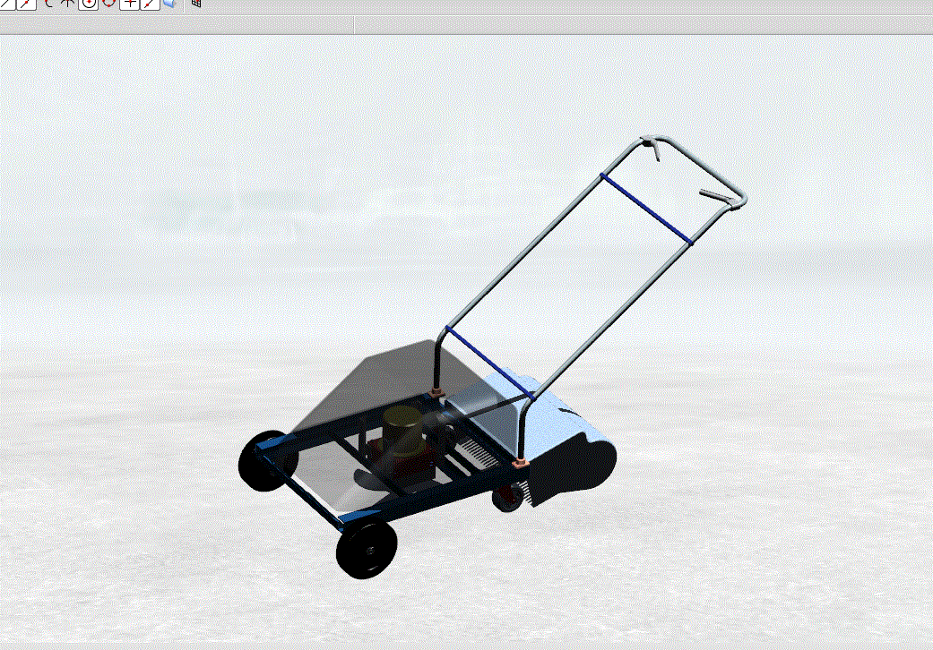 JJ9613-电动四轮除草机结构设计【含UG三维图】