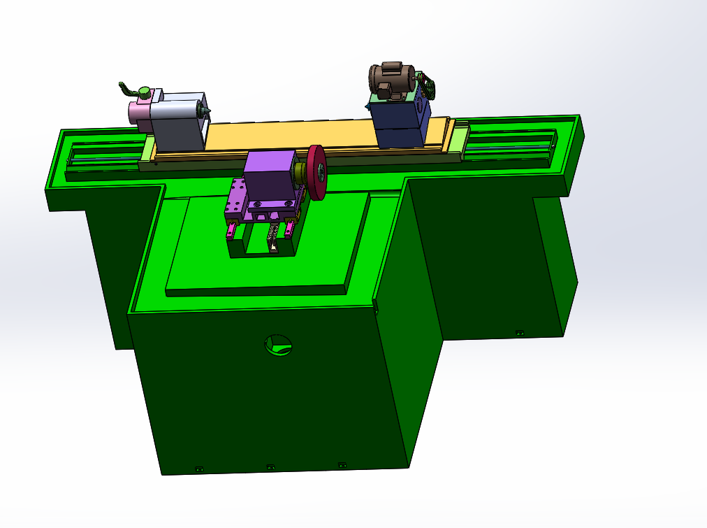 JJ9619-数控外圆磨床加工中心设计【含SW三维图】