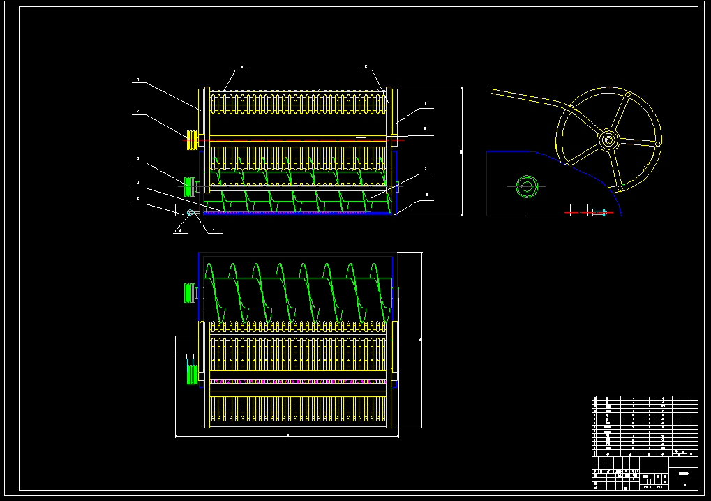 JJ9632-油菜收割机收割装置设计