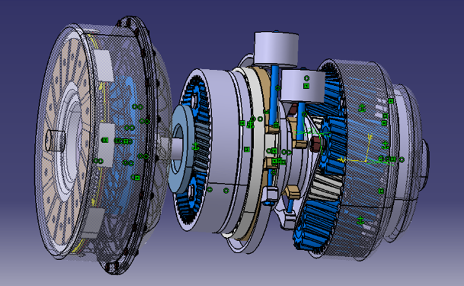 Q629-轻型越野汽车液力式自动变速器设计【含Catia三维图】