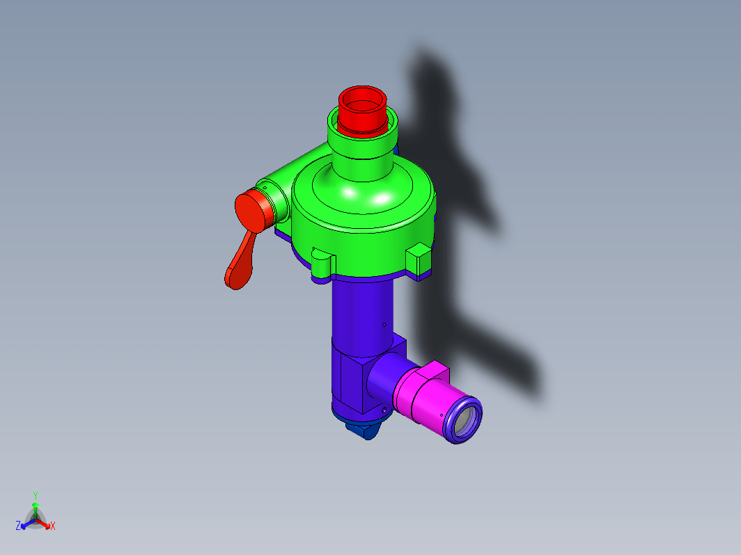 JJ9655-周视镜体结构设计【含UG三维图】