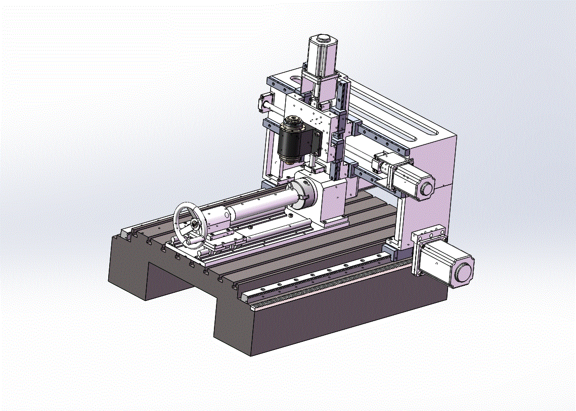 JJ9995-圆柱雕刻机的设计【含SW三维图】