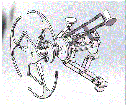 JJ9997-管道清扫机器人机械结构及控制系统设计【含SW三维图】