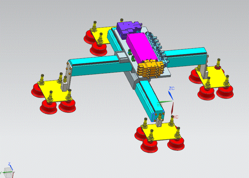 M1003-爬墙机器人总体结构及清洗装置、控制系统硬件设计【含UG三维图】