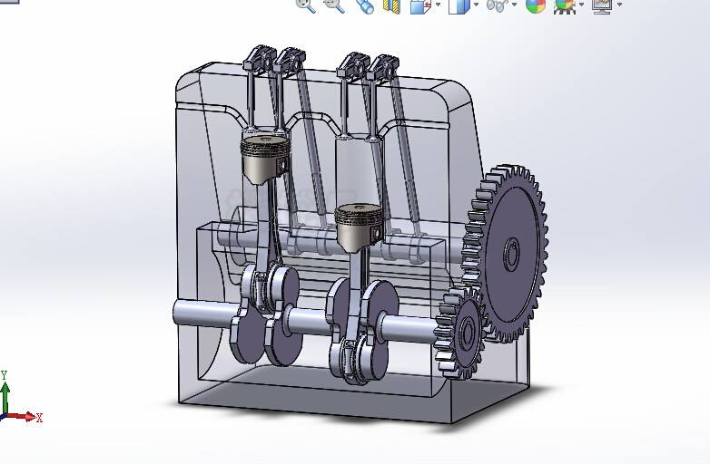 M1042-基于SolidWorks的连杆机构的运动分析设计【含SW三维图】