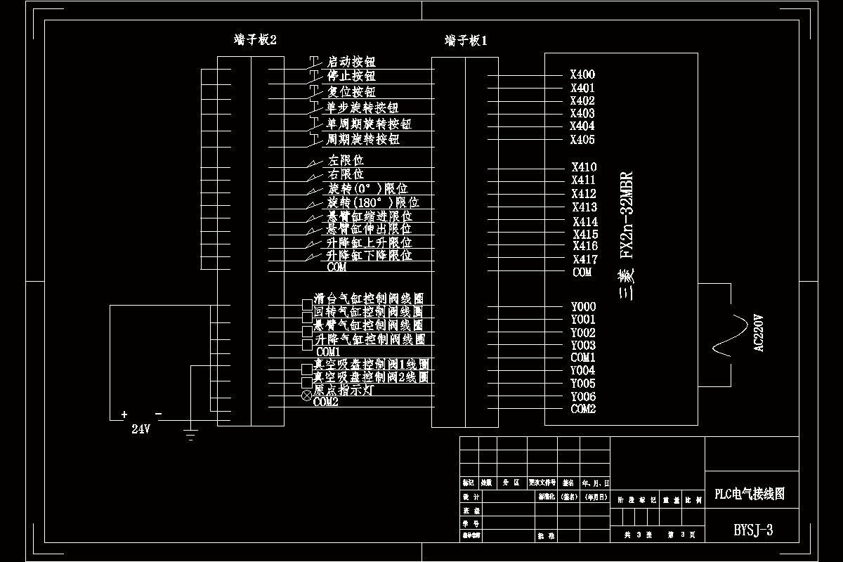 M1054-半导体芯片气动搬运机械手设计【电气】