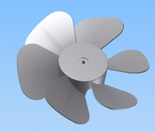 Z1347-实用电风扇塑料成型模具的设计-扇叶