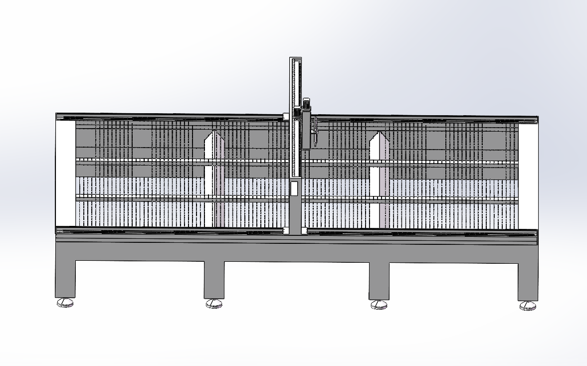JJ9780-龙门式火焰切割机设计-含PLC控制【含三维图】