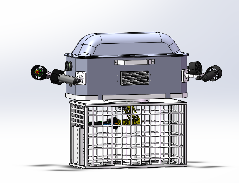 JJ9788-海胆海参捕捞机器人的设计【含SW三维图】