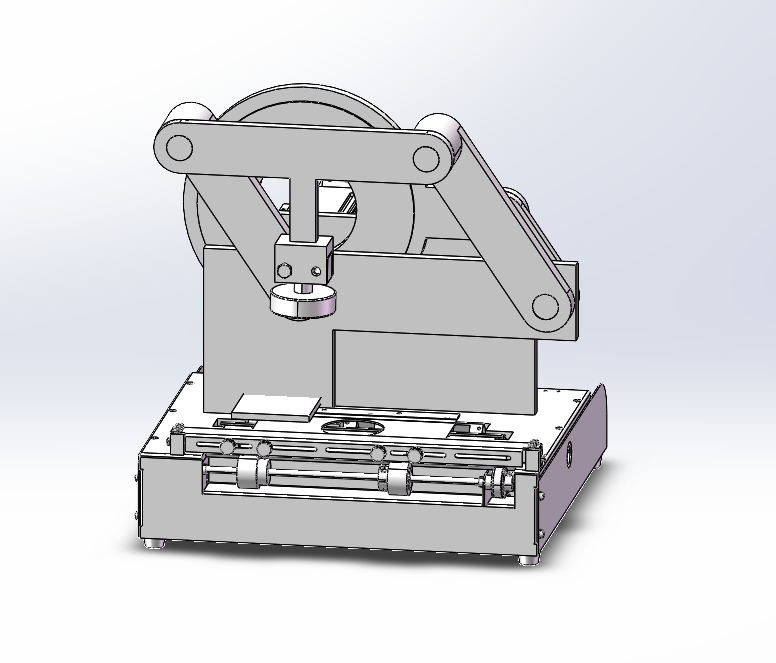JJ9791-盖章机的结构设计【含三维图】