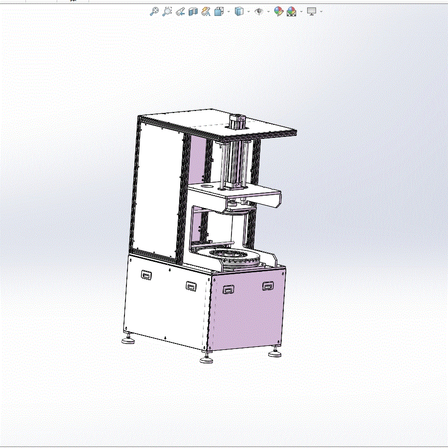 Q551-DD电机骨架安装机的设计【含SW三维图】
