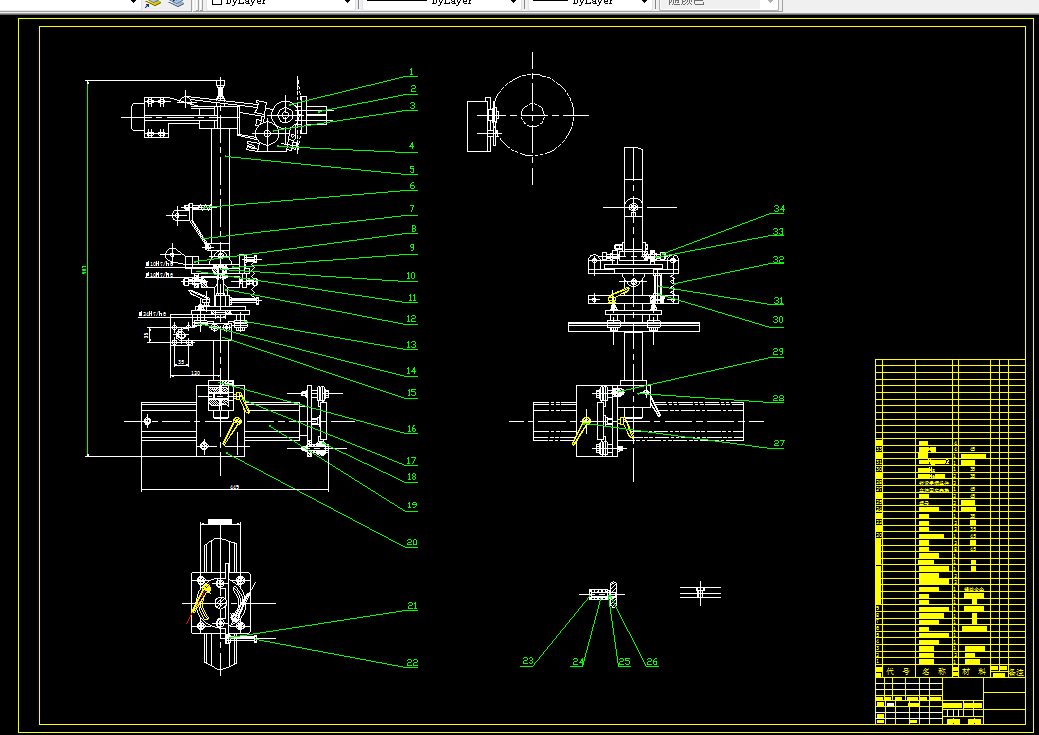 Q559-陶瓷单色自动画线机设计