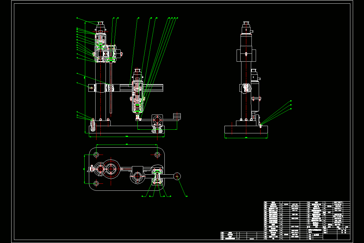 JJ9894-摇臂式摩擦磨损试验机的设计