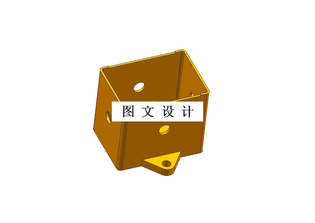 M1441-带耳方盒塑料模具设计-长44[含UG三维图]