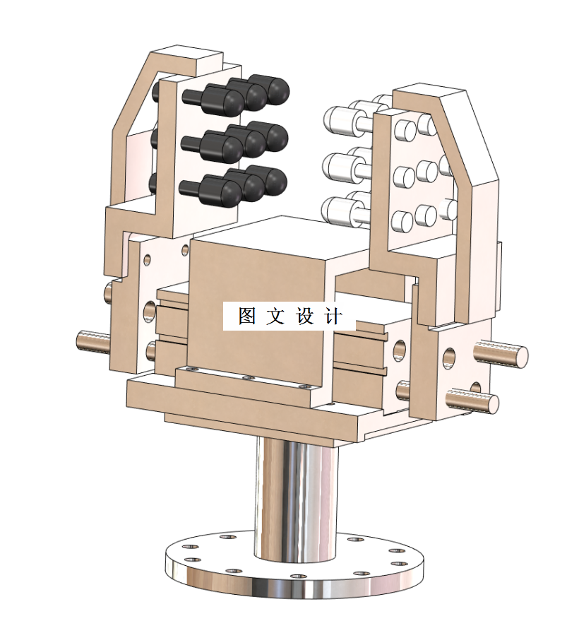 M1217-机器人异形件柔顺抓手三维设计【含SW三维图】