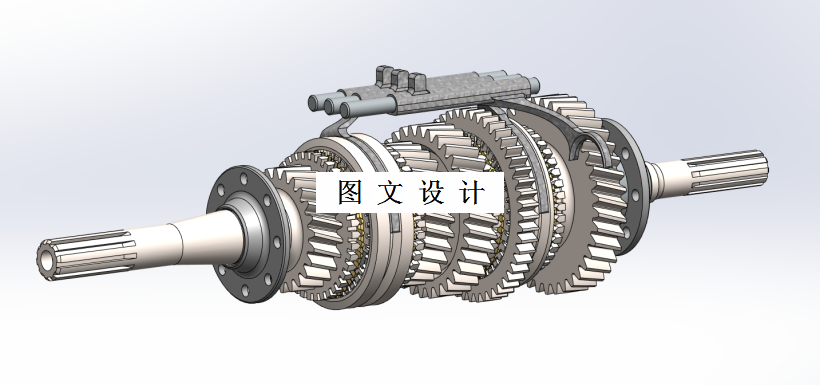 M1231-变速箱第一齿轮轴的设计计算及三维仿真【含SW三维图】