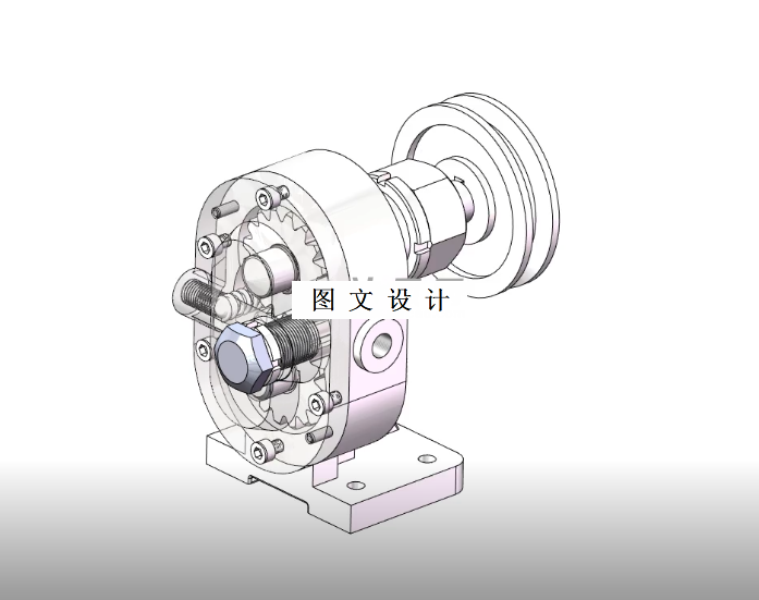 M1237-基于SolikWorks的齿轮泵设计与仿真【含SW三维图】