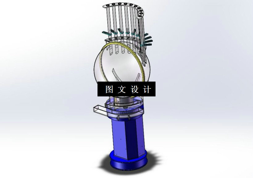 M1861-福利彩票双色球开奖机设计[含SW三维图]