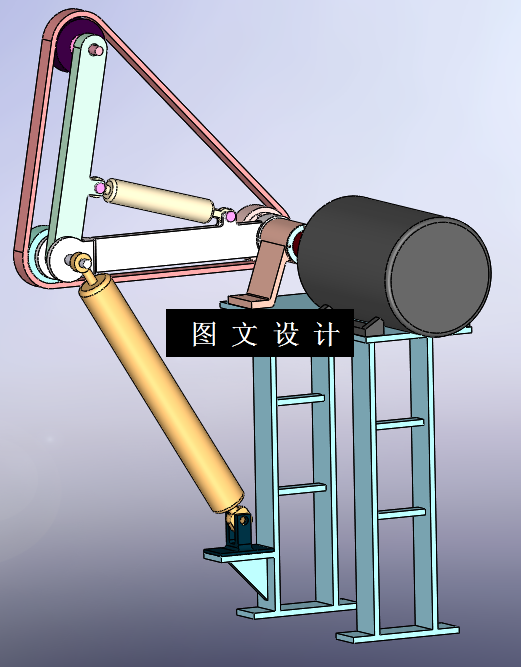 M1255-卷纸辊启动装置设计【含SW三维图】