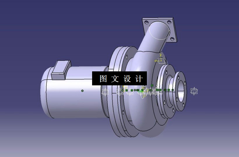M2034-汽车废气发电系统的设计[含Catia三维图]