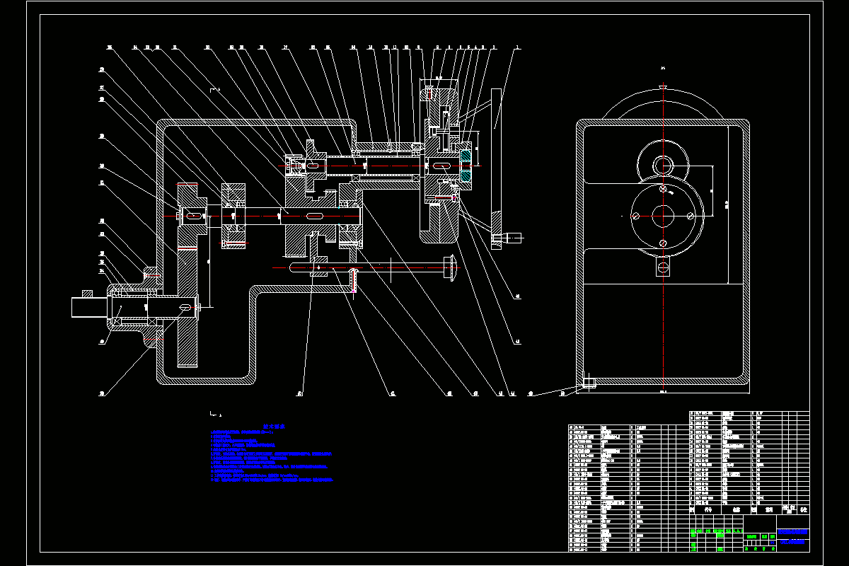 M2036-靠模凸轮轴磨床的传动机构设计