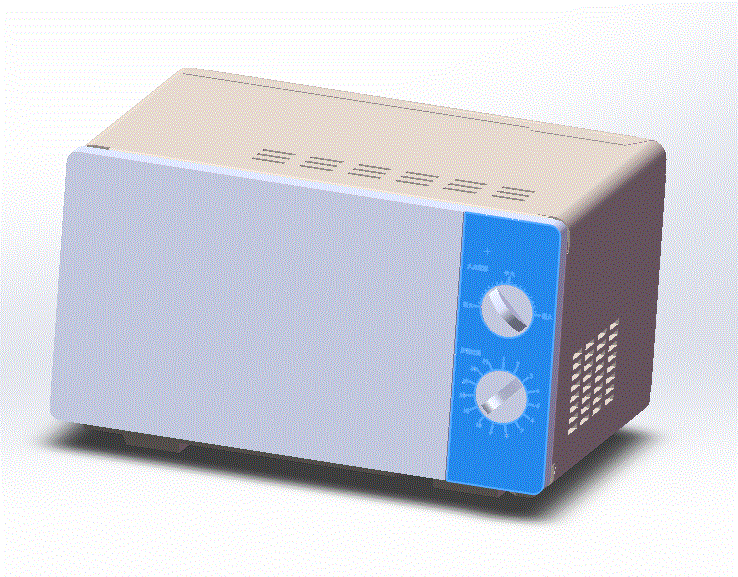 M2103-电子式电烤箱结构设计-微波炉结构设计[含SW三维图]