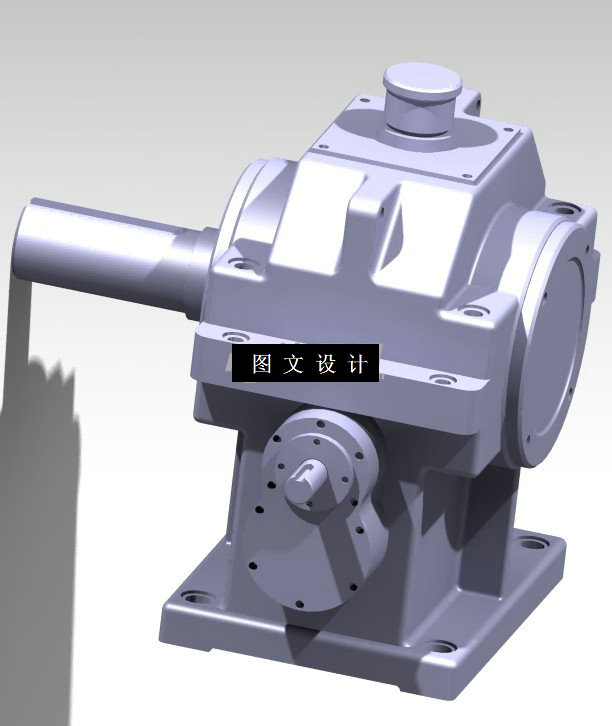 M1306-齿轮蜗杆减速器设计[含SW三维图]