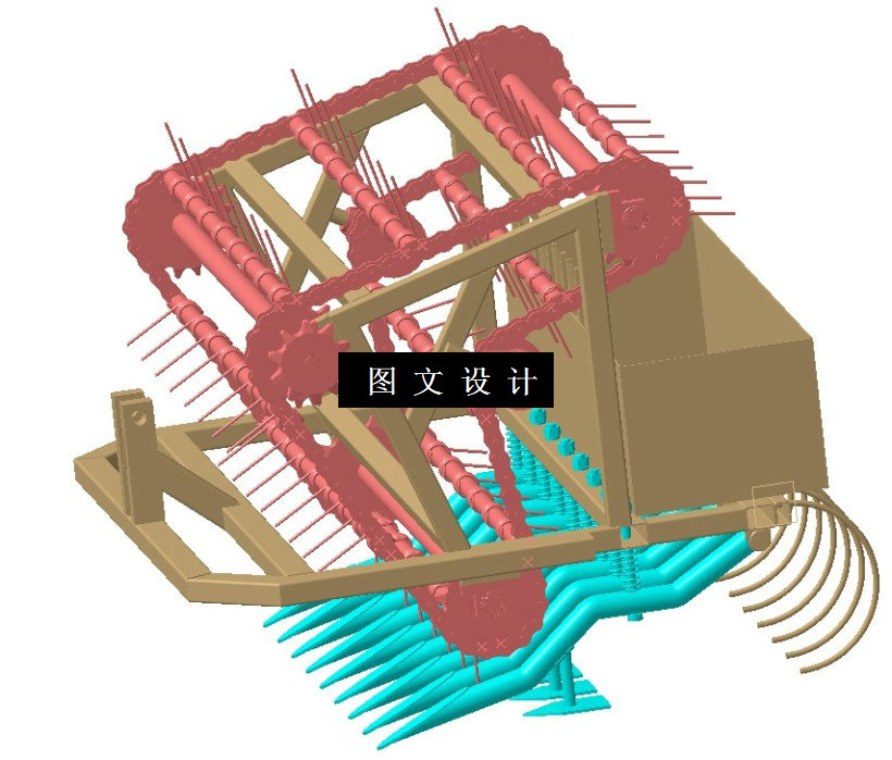 M1316-地膜回收机结构设计[含SW三维图]