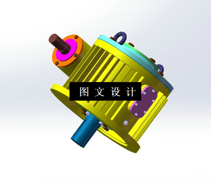 M1326-WHC180圆弧圆柱蜗杆减速器设计[含SW三维图]