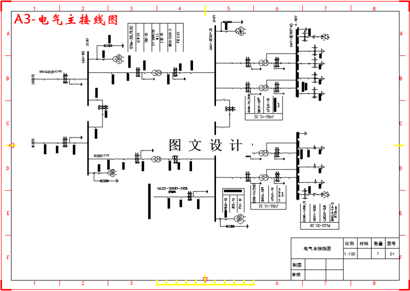 M3020-某机械厂降压变电所电气部分设计