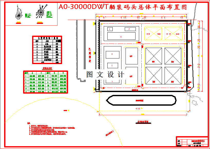 M3098-3万吨级造船厂码头续建工程设计