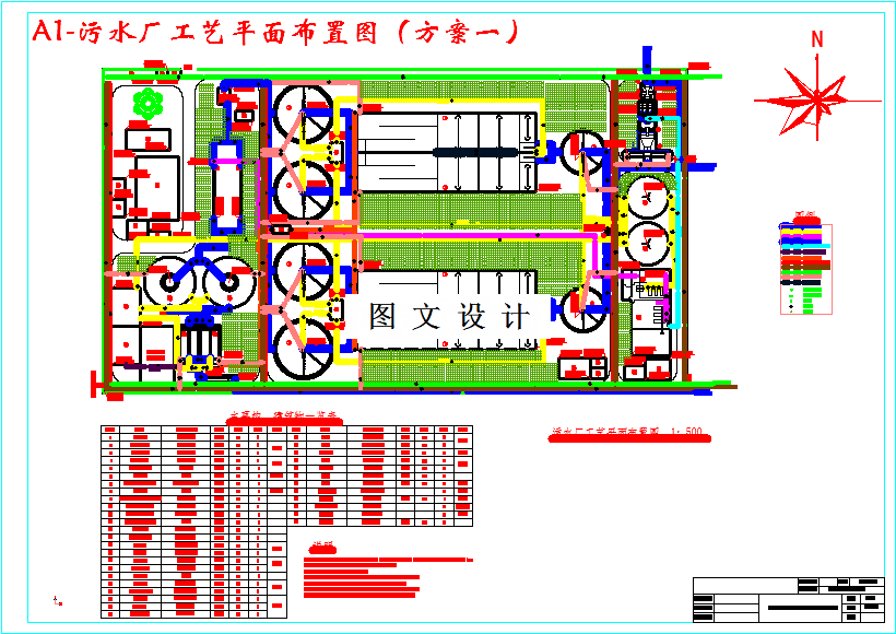 M3119-2.9万m3d污水处理厂排水工程设计
