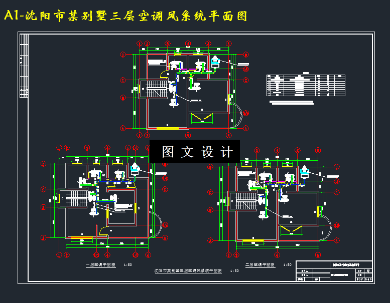 M3297-沈阳市某别墅小区空调系统的设计